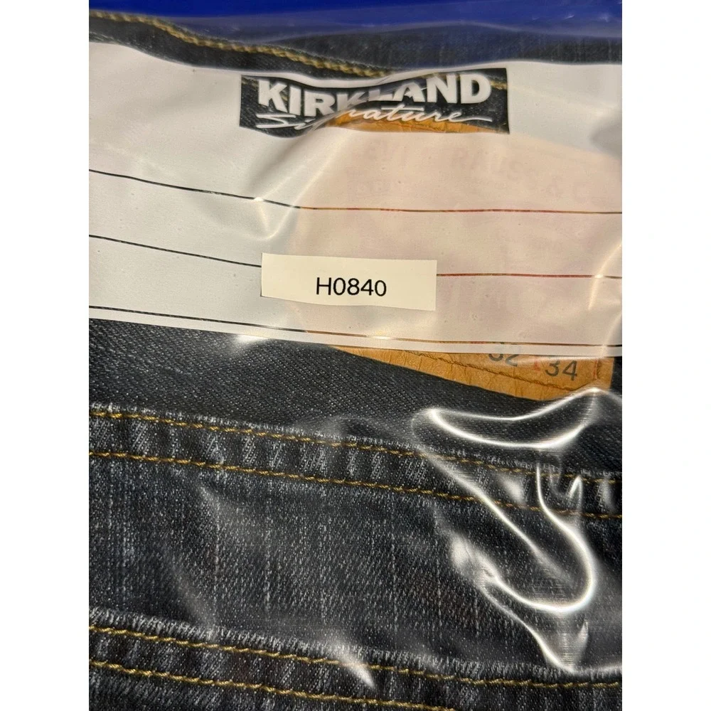 Levis 569 Loose Straight Jeans Mens W32 L34 Dark Wash Blue Denim 00569-0041